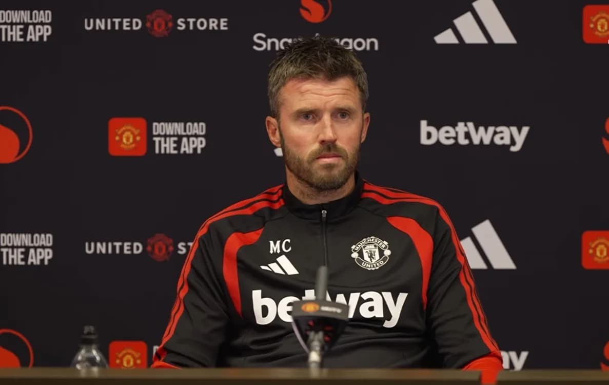 Carrick pred zápasom proti Spurs