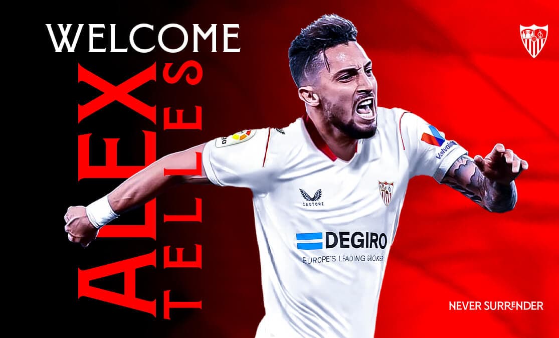 Oficiálne: Alex Telles na ročné hosťovanie do Sevilly