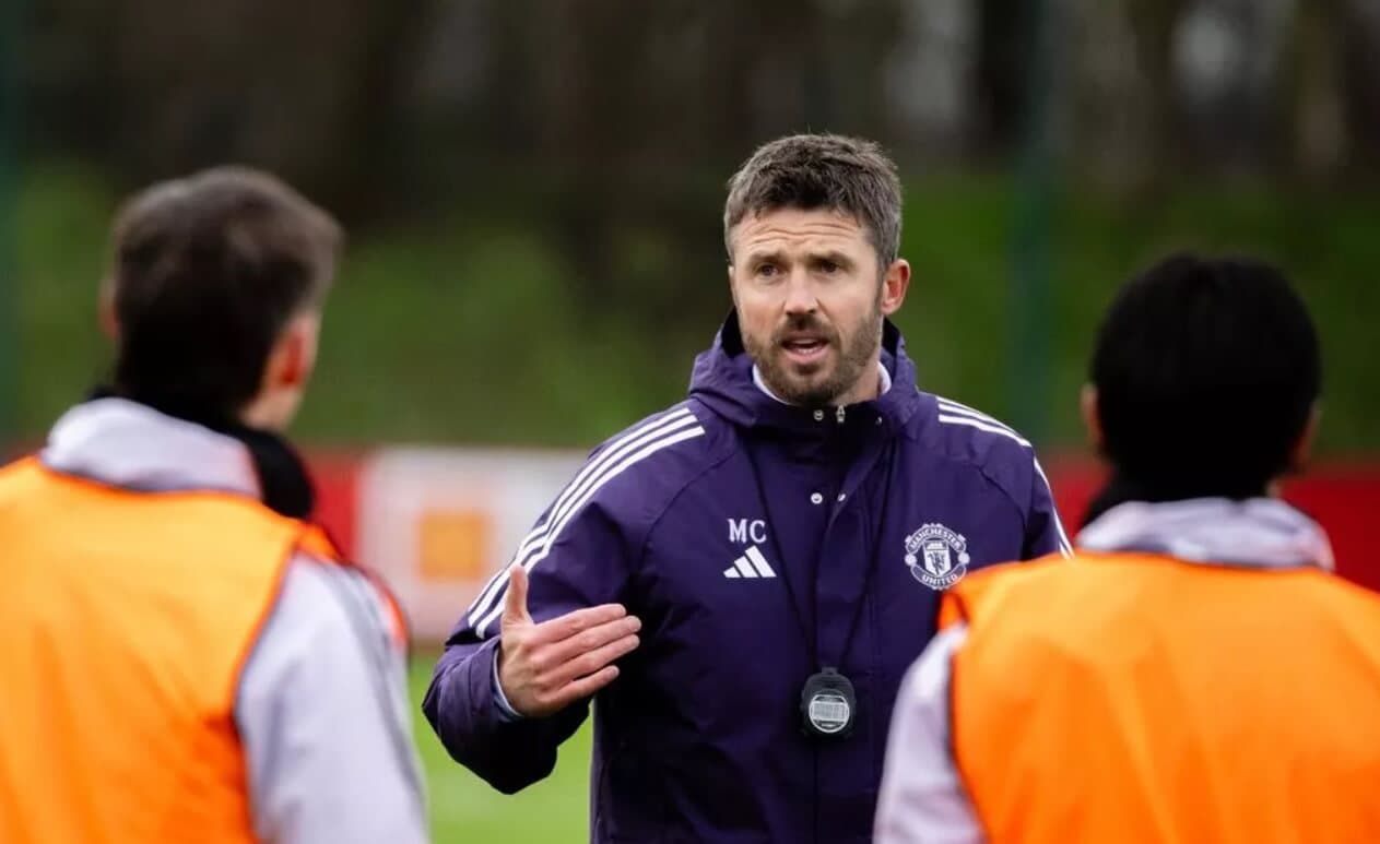 Čo povedal Carrick hráčom po víťaznom derby?