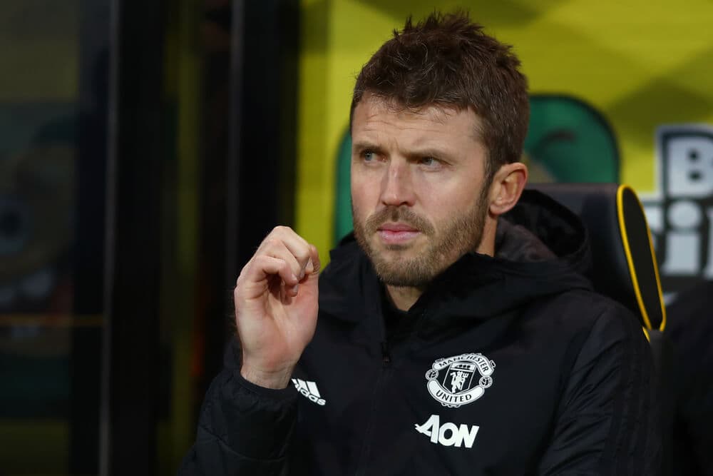 Carrick pred zápasom proti Villarrealu
