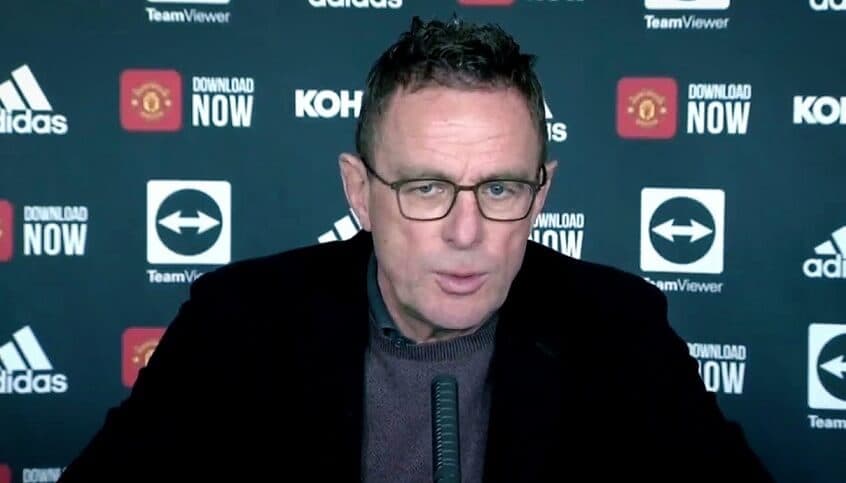 Ralf Rangnick pred ligovým zápasom proti Brightonu