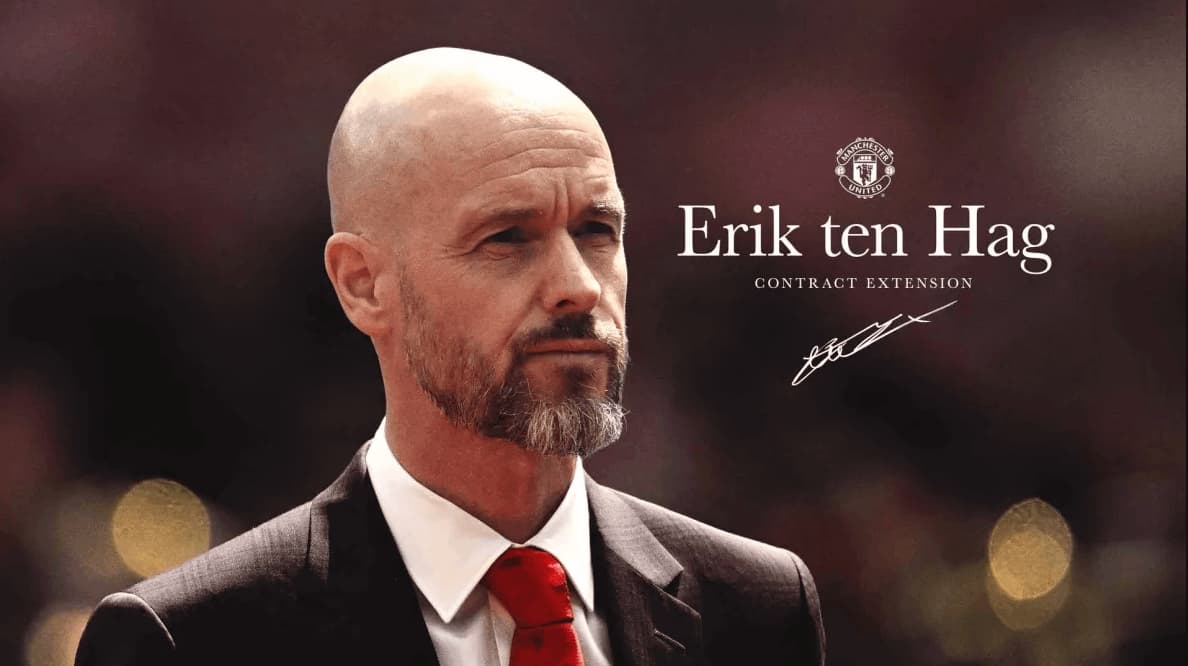 Oficiálne: Erik ten Hag s novou zmluvou do leta 2026!