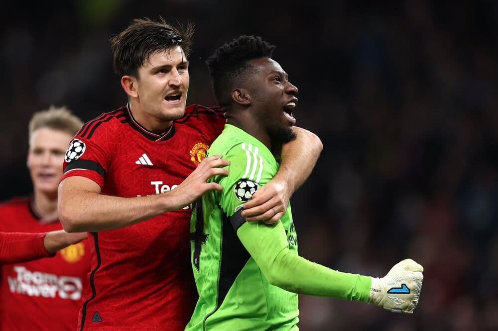 Maguire a Onana boli po výhre nad Kodaňou za hrdinov