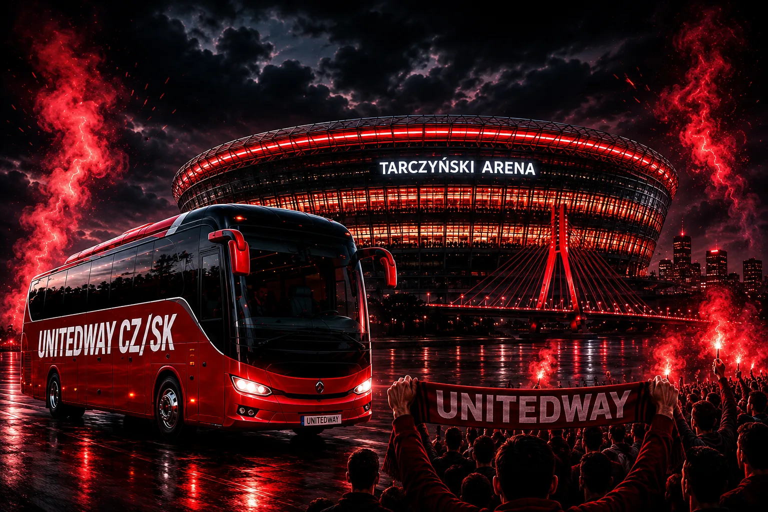 Zaži United naživo! Poď s nami do Vroclavu