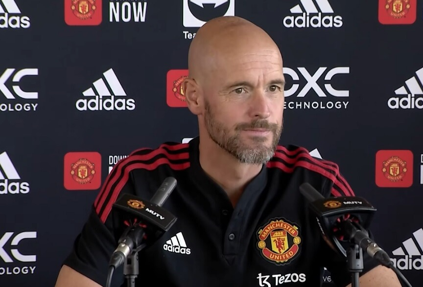 Ten Hag před zápasem proti kyperské Omonii
