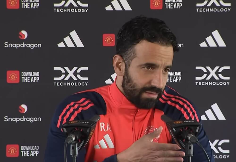Rúben Amorim pred mestským derby proti ManCity